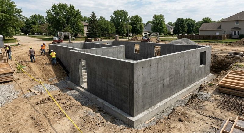 Concrete Foundation Installation Service
