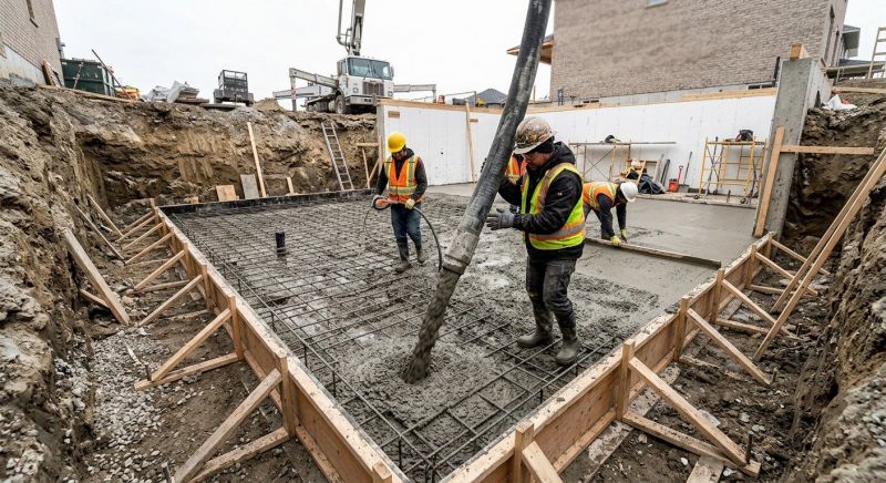 Basement Concrete Pouring in Fort Worth, TX
