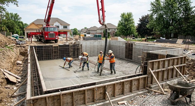 Basement Slab Installation in Fort Worth, TX