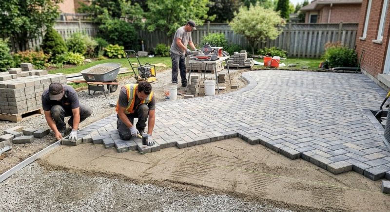 Block Pavers Installation in Boston, MA