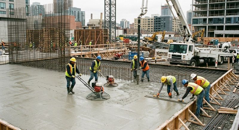 Commercial Slab Construction in Gig Harbor, WA