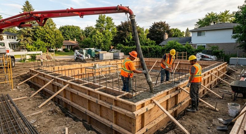 Concrete Foundation Installation Service