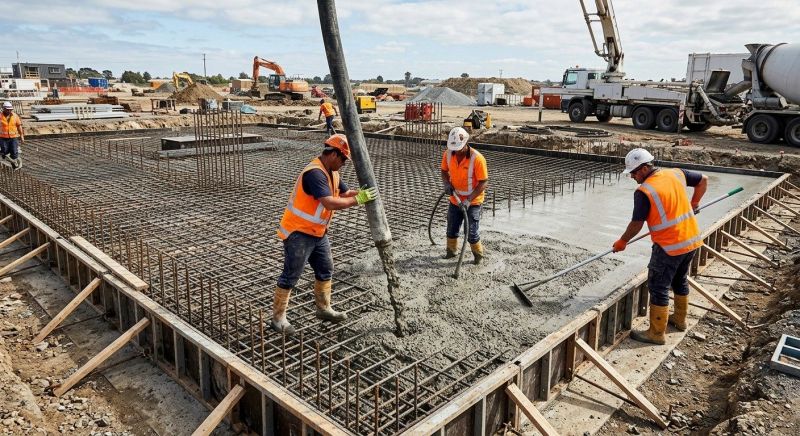 Foundation Pouring in Greenville, SC