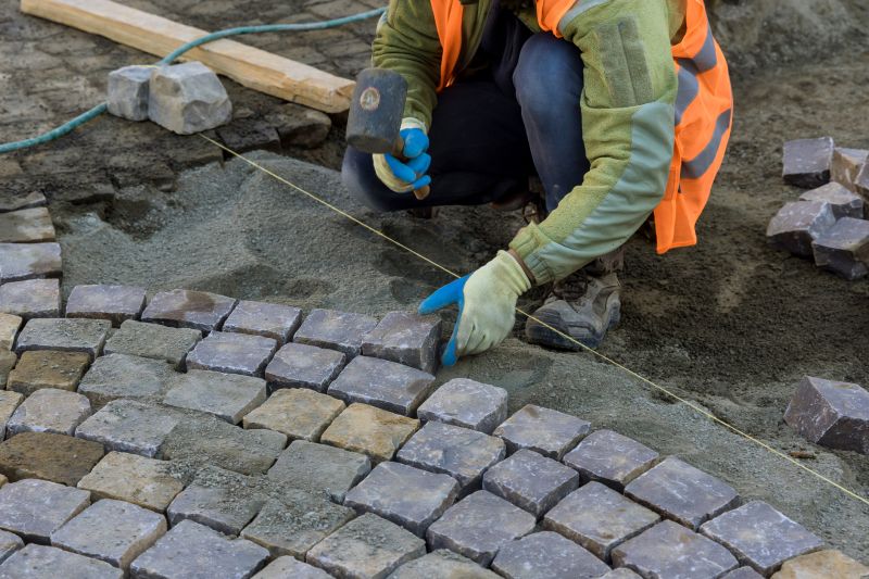 Limestone Pavers Installation in Boston, MA