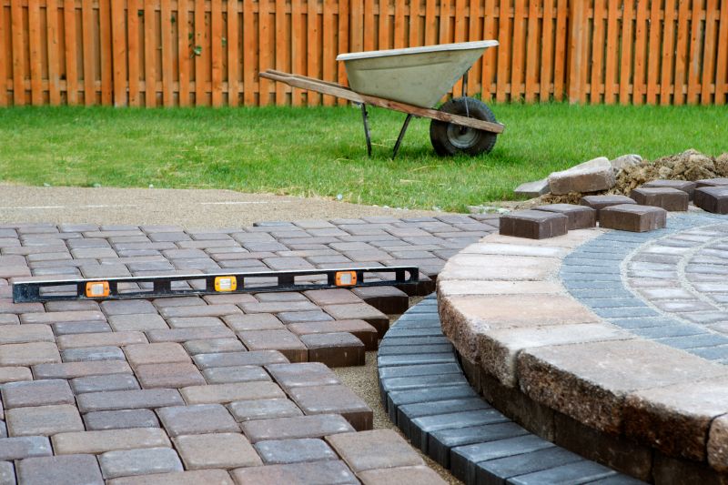 Patio Brick Installation in Framingham, MA