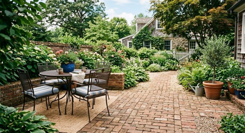 Patio Brick Installation in Danbury, CT