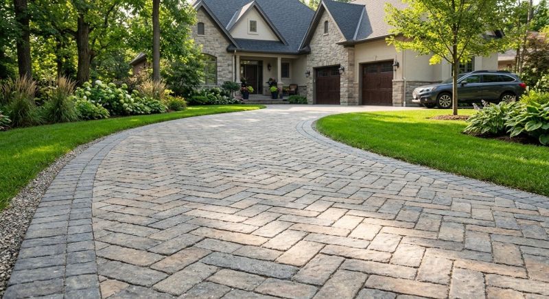 Paver Driveway Construction in Longmont, CO