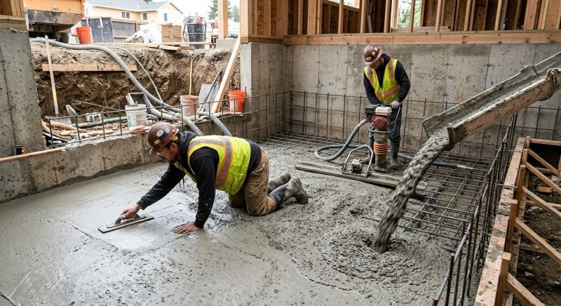 Basement Concrete Installation in Columbus, OH