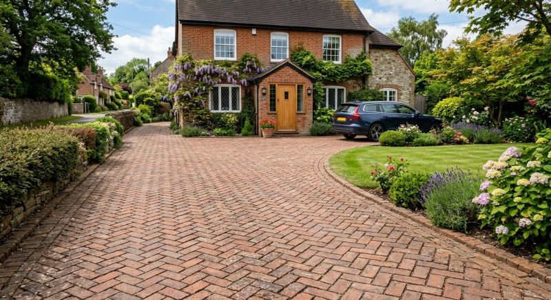 Brick Driveway Installation in Warwick, RI
