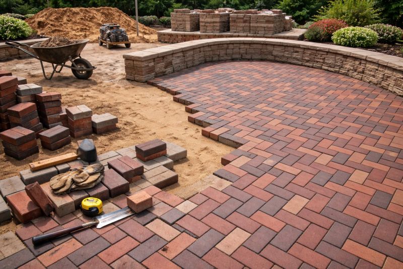 Brick Hardscape Construction in Denver, CO