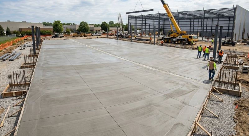 Commercial Slab Construction in Grand Rapids, MI