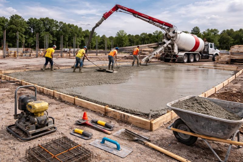 Commercial Slab Construction in Jupiter, FL