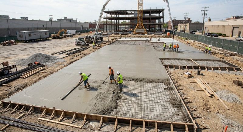 Commercial Slab Construction in Grand Junction, CO