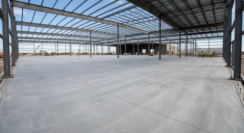 Commercial Slab Installation in Waldorf, MD