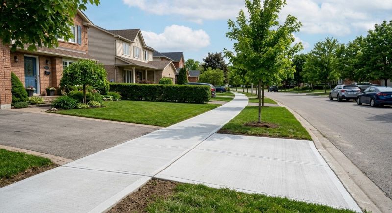 Concrete Path Installation in Denver, CO