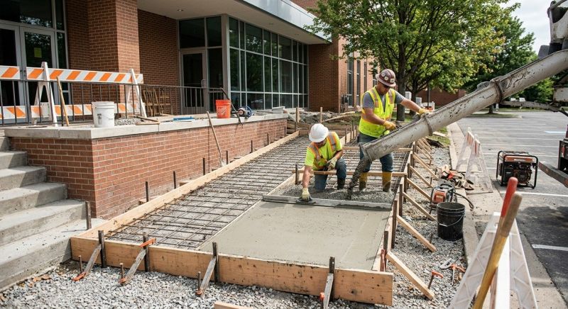 Concrete Ramp Installation in Salt Lake City, UT
