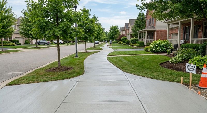 Concrete Sidewalk Construction in Denver, CO