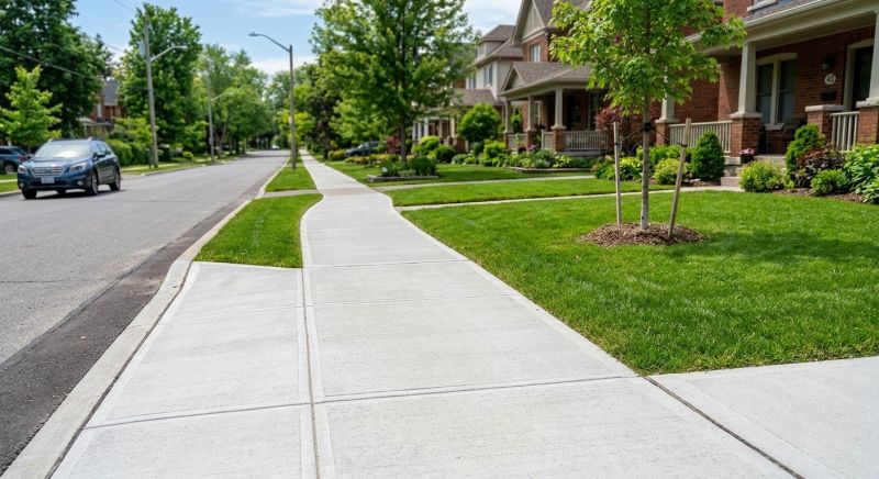 Concrete Sidewalk Construction in Denver, CO