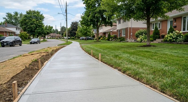 Concrete Sidewalk Construction in Salt Lake City, UT