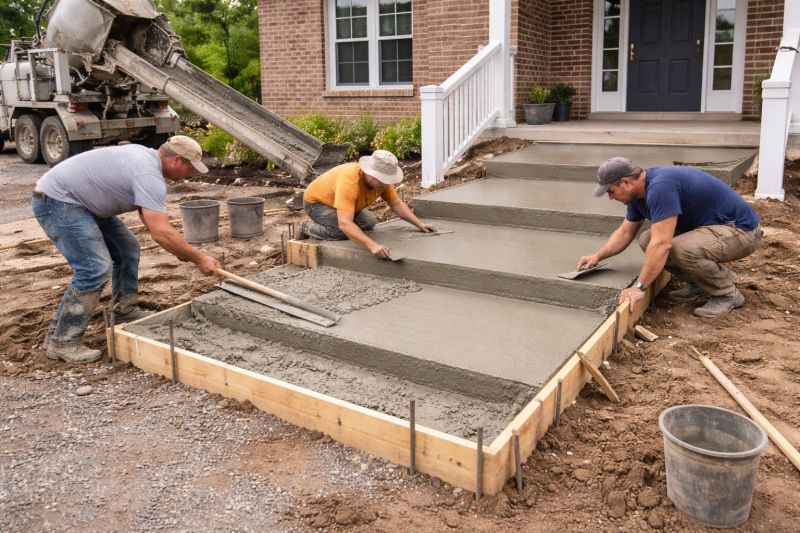 Concrete Stairs Construction in Fort Collins, CO