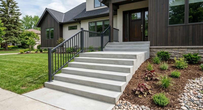 Concrete Stairs Construction in Denver, CO