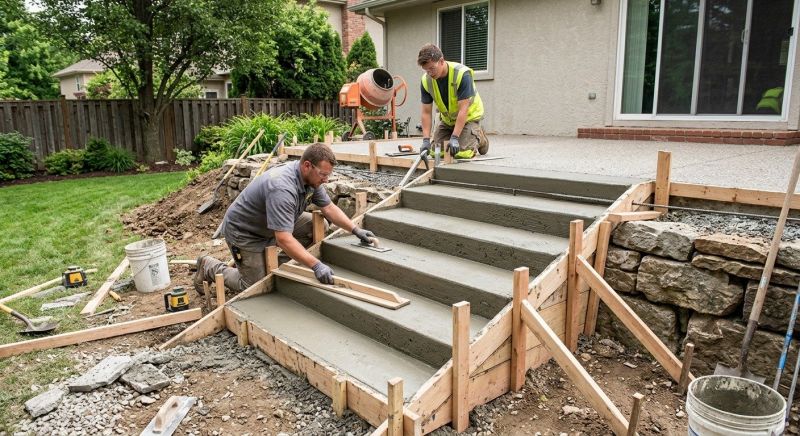 Concrete Stairs Installation in Salt Lake City, UT