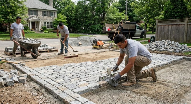 Custom Pavers Installation in Fairfield County, CT