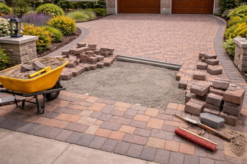 Driveway Pavers Replacement in Davis County, UT