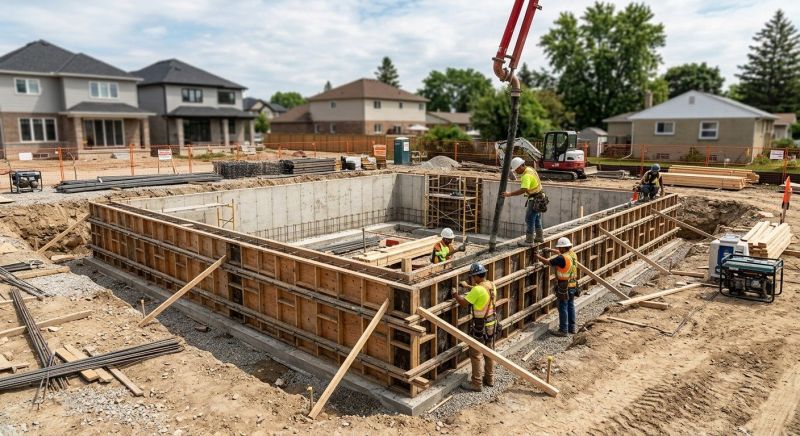 Foundation Construction in Columbus, OH