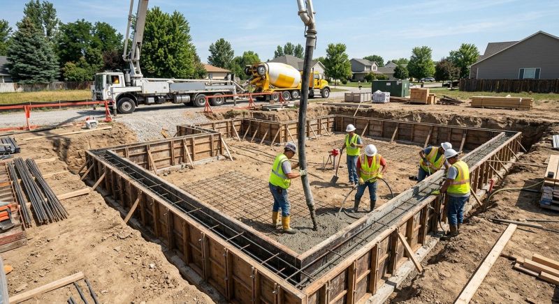 Foundation Construction in Fort Wayne, IN