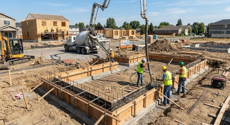 Foundation Construction in Fort Worth, TX