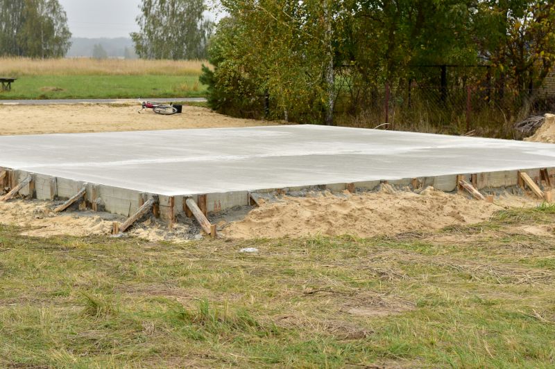 Foundation Slab Construction in Fredericksburg, VA