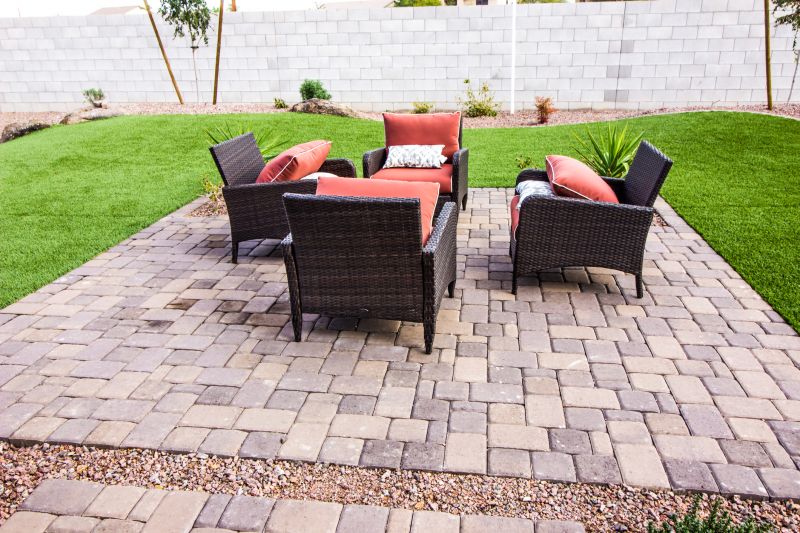 Limestone Patio Installation in Fairfield County, CT