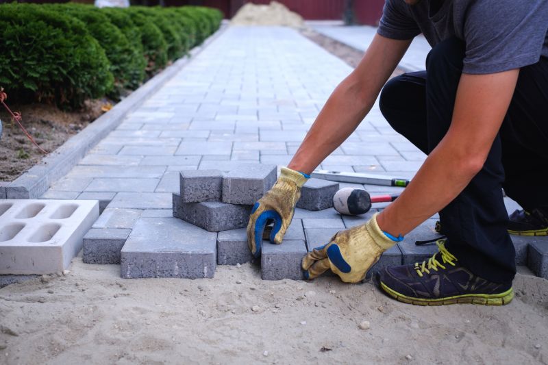 Limestone Pavers Installation in Boston, MA
