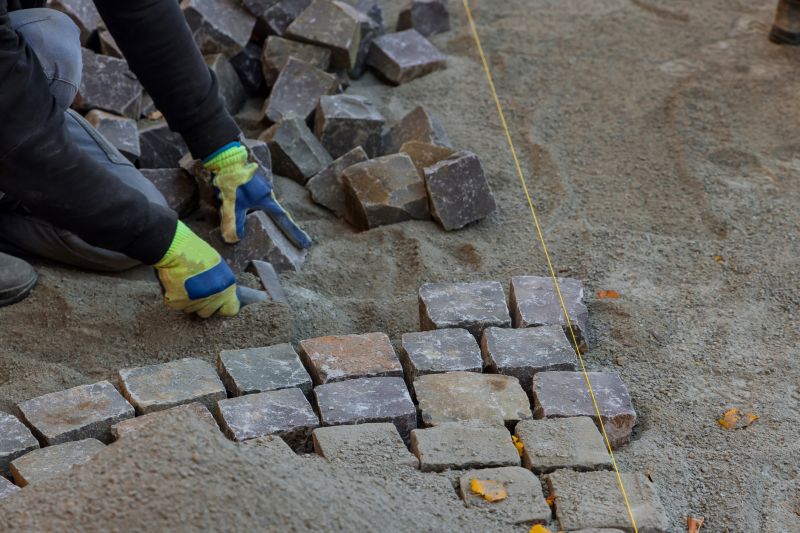 Limestone Pavers Installation in Boston, MA