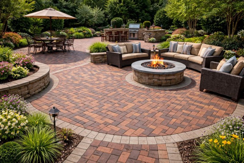 Patio Brick Installation in Danbury, CT