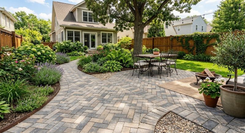 Patio Hardscaping in Boston, MA