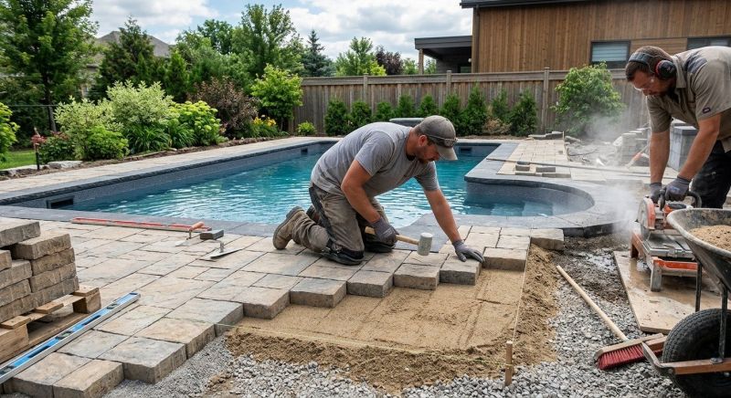 Pool Pavers Installation in Norwalk, CT