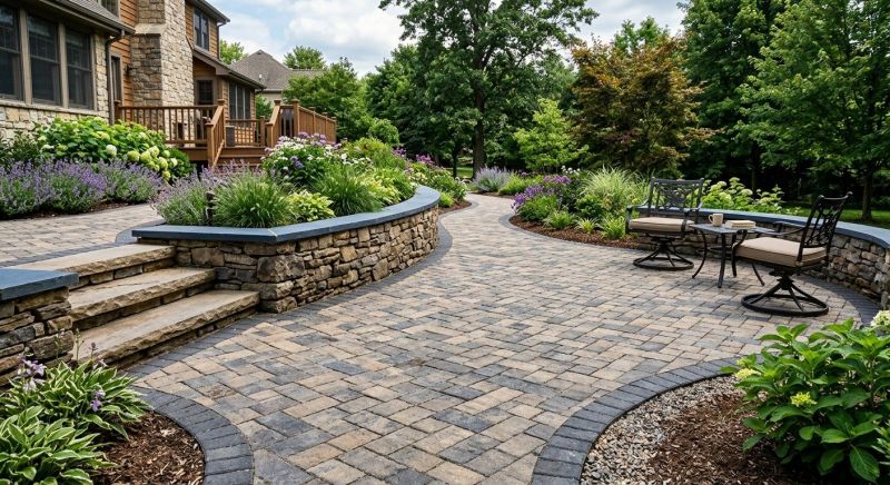 Poolside Hardscaping in Fairfield County, CT