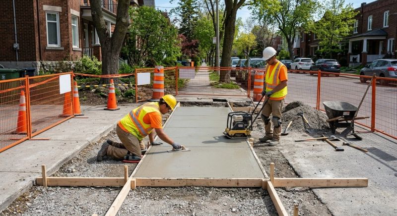 Sidewalk Pouring in Denver, CO